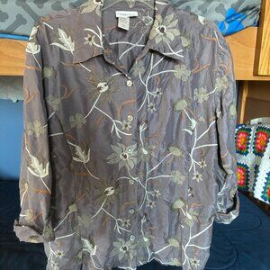 Coldwater Creek Button-down Blouse